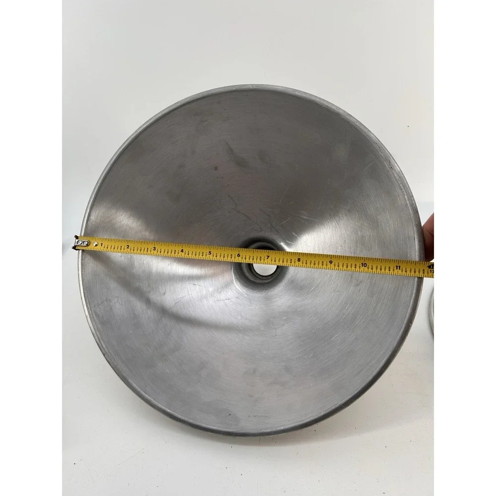 Vintage Industrial Aluminum Reflector Shade 11.5